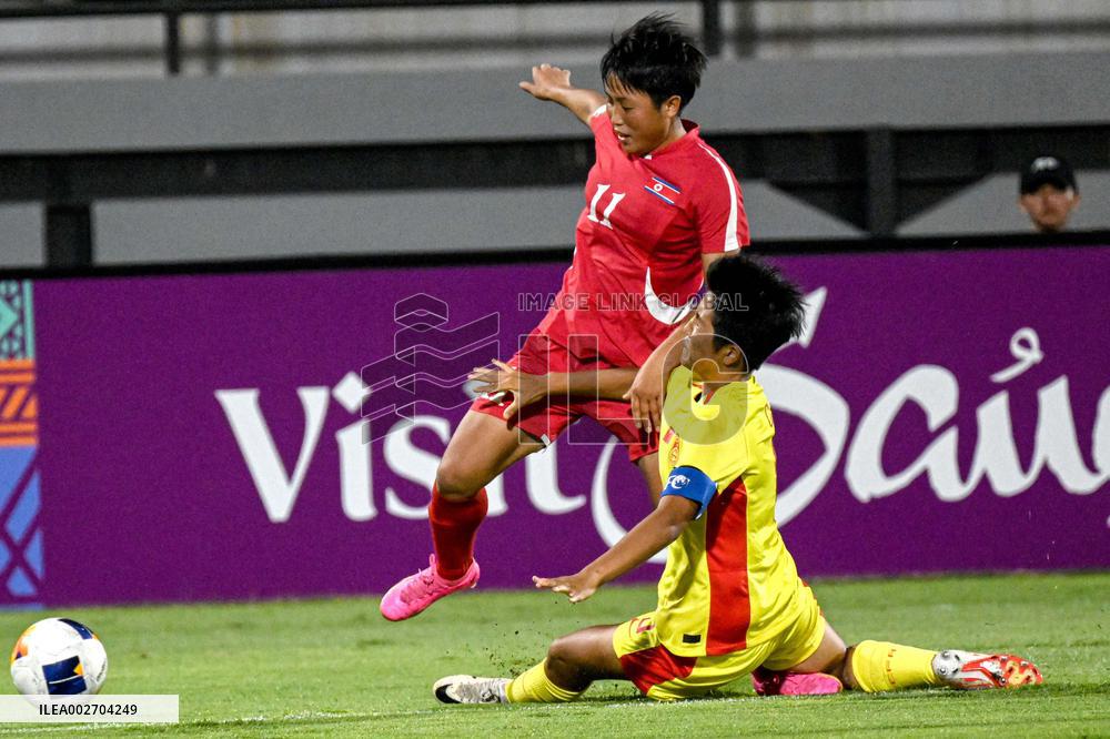 (SP)INDONESIA-BALI-AFC U17 WOMEN'S ASIAN CUP-SEMIFINAL-DPRK VS CHN