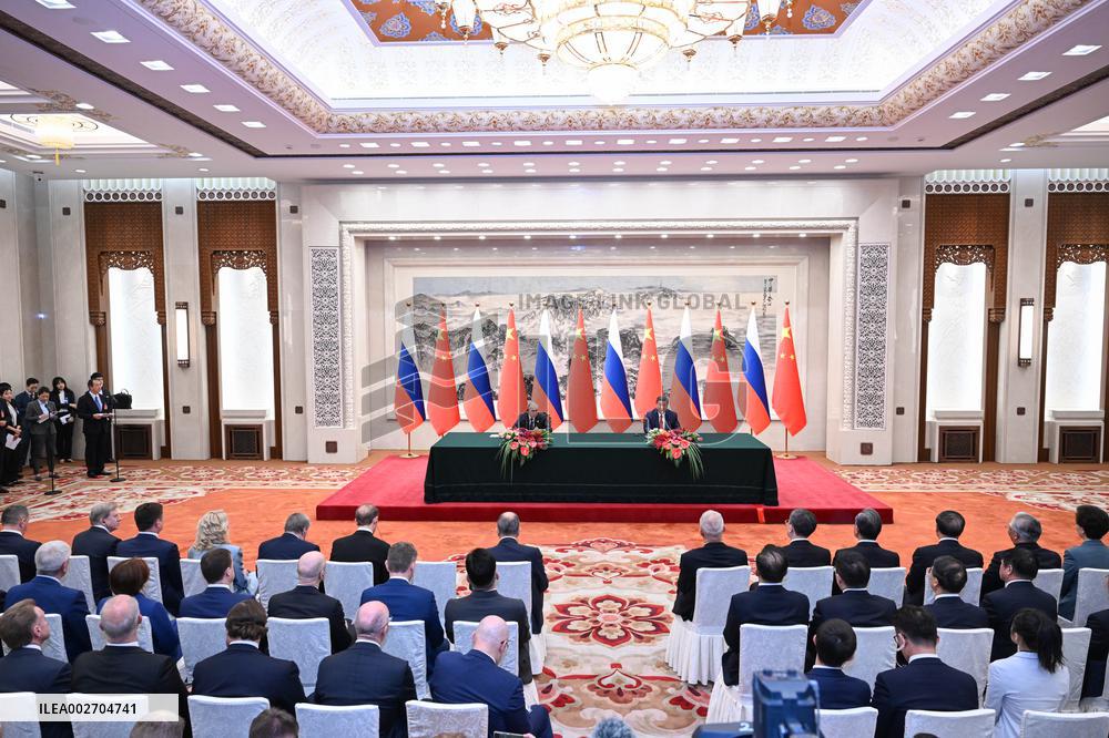 CHINA-BEIJING-XI JINPING-RUSSIA-PUTIN-TALKS (CN)