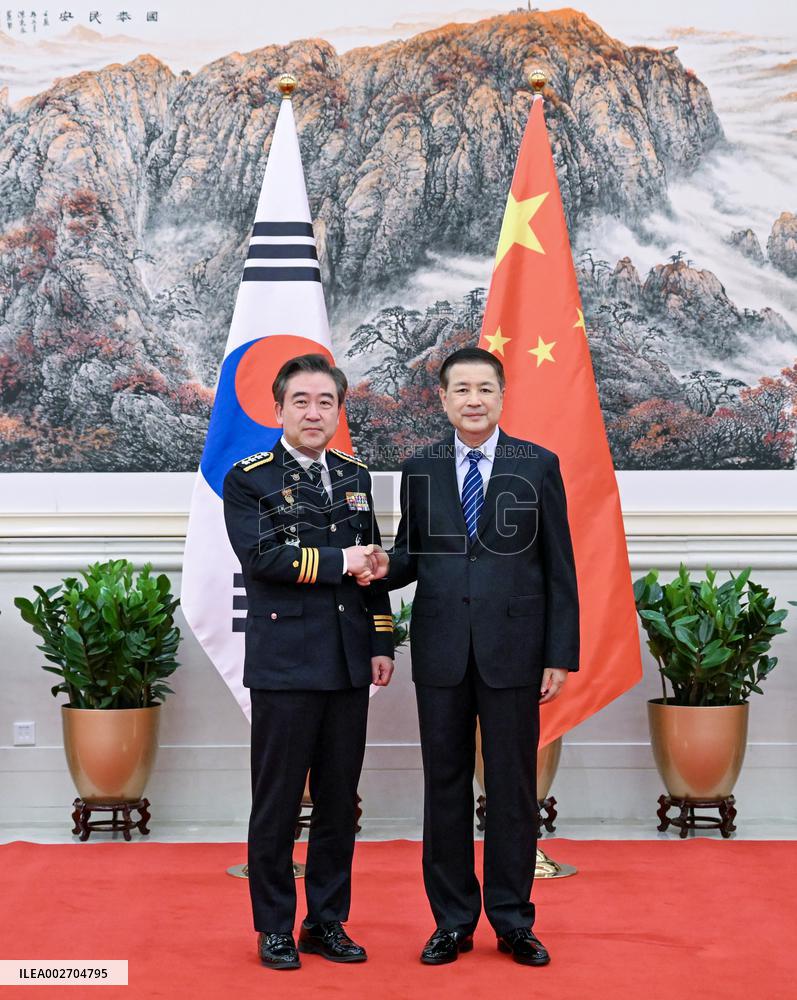 CHINA-BEIJING-WANG XIAOHONG-ROK-MEETING (CN)