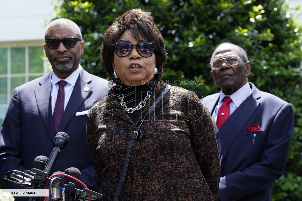 The Brown v. Board of Education plaintiffs - Washington