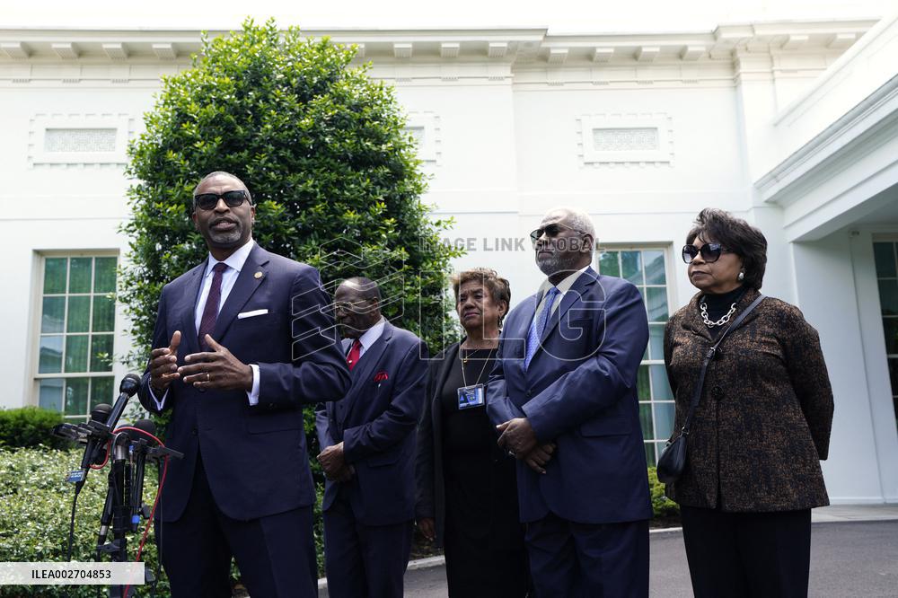 The Brown v. Board of Education plaintiffs - Washington