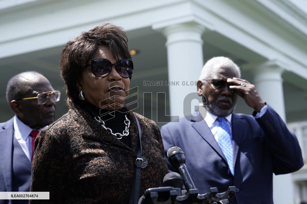 The Brown v. Board of Education plaintiffs - Washington