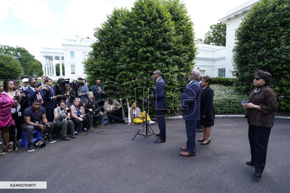The Brown v. Board of Education plaintiffs - Washington