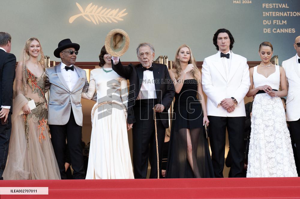 Annual Cannes Film Festival - Megalopolis Red Carpet - Cannes DN