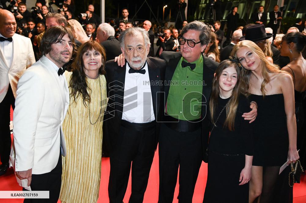 Cannes Megalopolis Premiere Exit