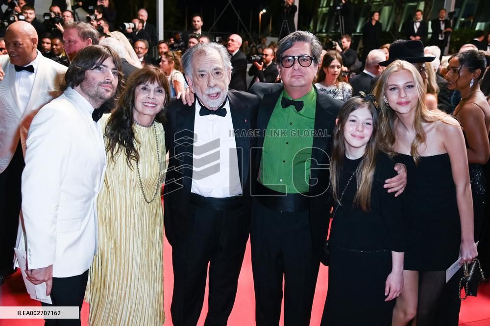 Cannes Megalopolis Premiere Exit