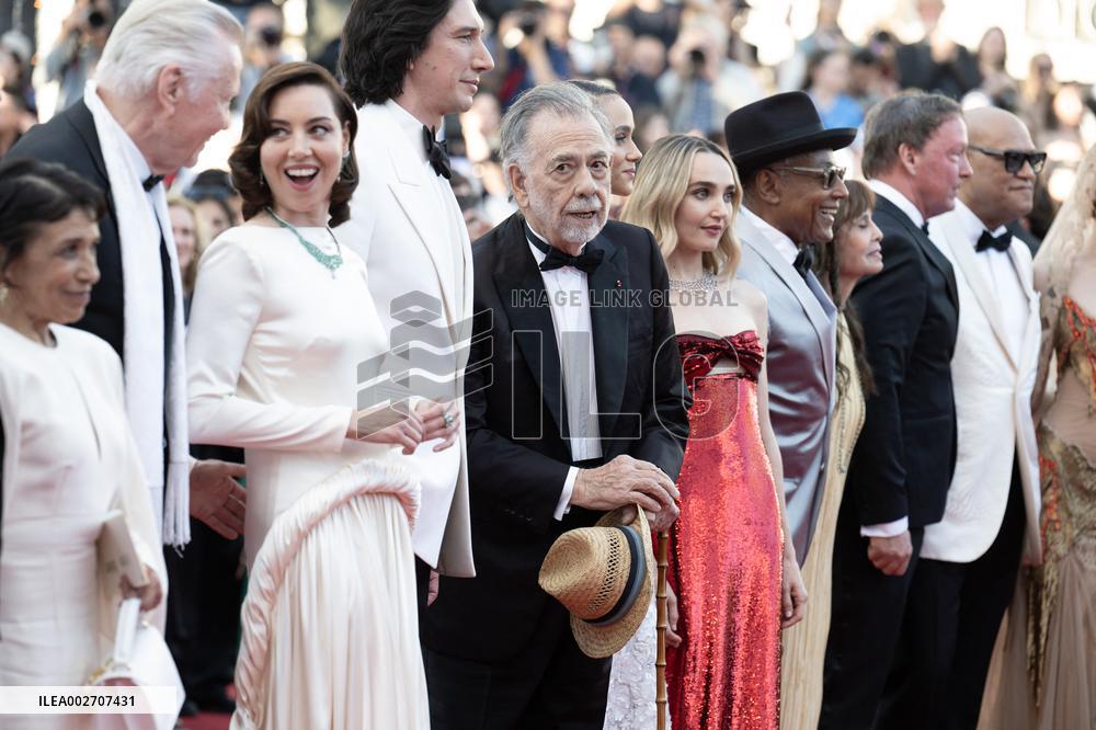 Annual Cannes Film Festival - Megalopolis Red Carpet - Cannes DN