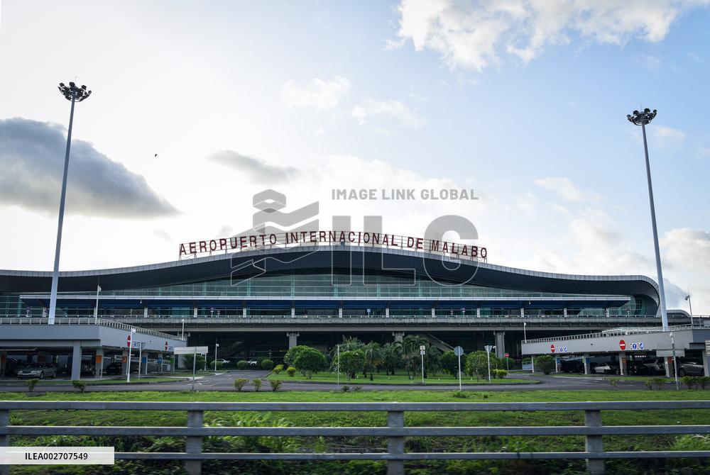 EQUATORIAL GUINEA-MALABO-CHINESE-BUILT AIRPORT TERMINAL