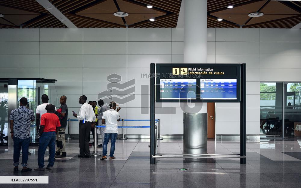 EQUATORIAL GUINEA-MALABO-CHINESE-BUILT AIRPORT TERMINAL