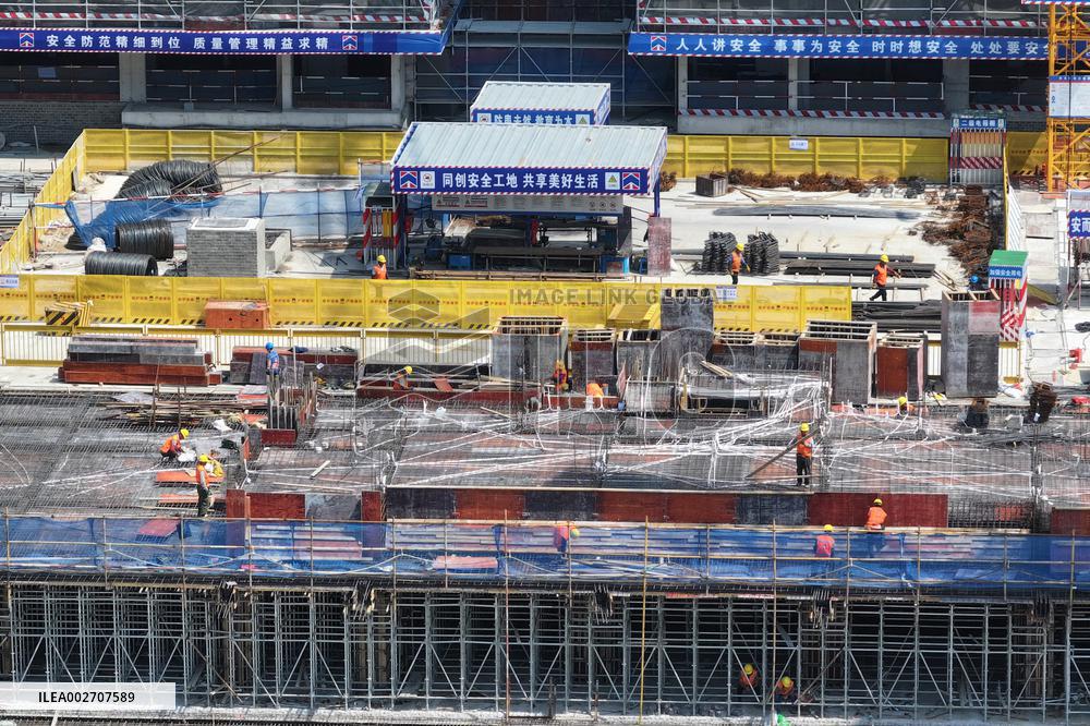 Buildings Construction in Nanjing