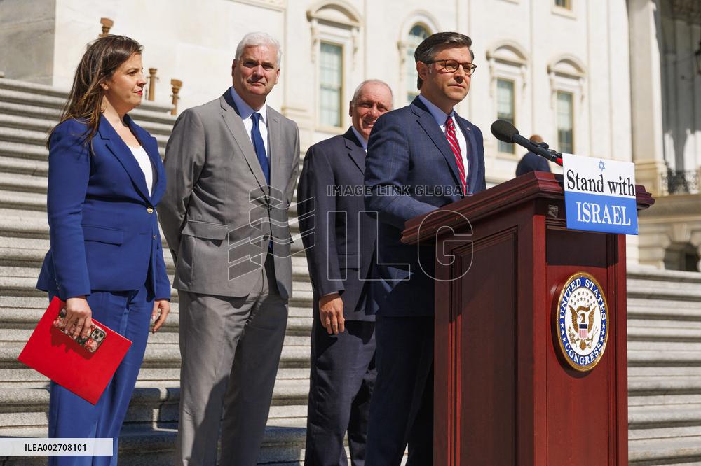 House Republican Presser On Israel Security Act - Washington