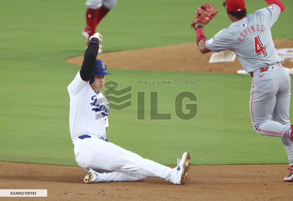 Baseball: Reds vs. Dodgers