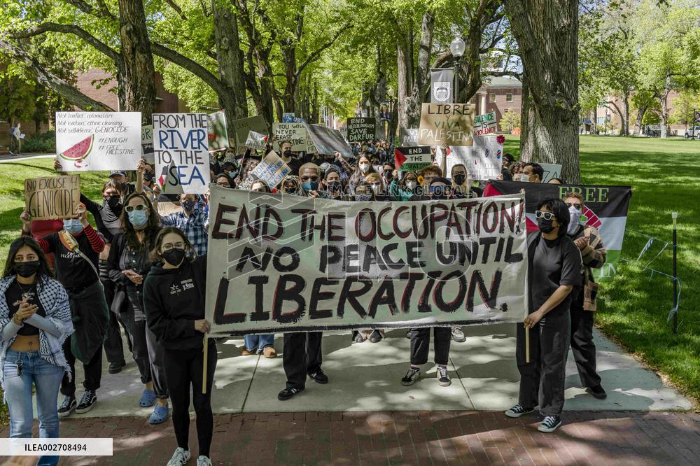 Pro-Palestine Protests At University Of Nevada - Reno