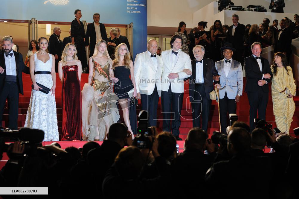 Cannes Megalopolis Leaving Red Carpet NG