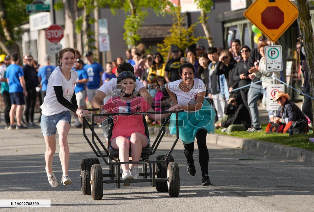 CANADA-SURREY-CLOVERDALE BED RACE