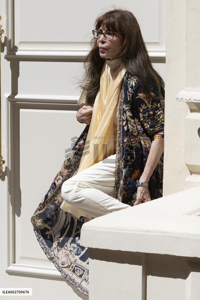 Cannes - Talia Shire Exits The Carlto