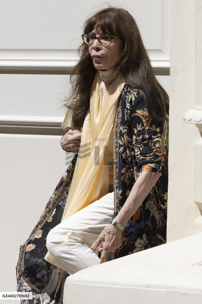 Cannes - Talia Shire Exits The Carlto