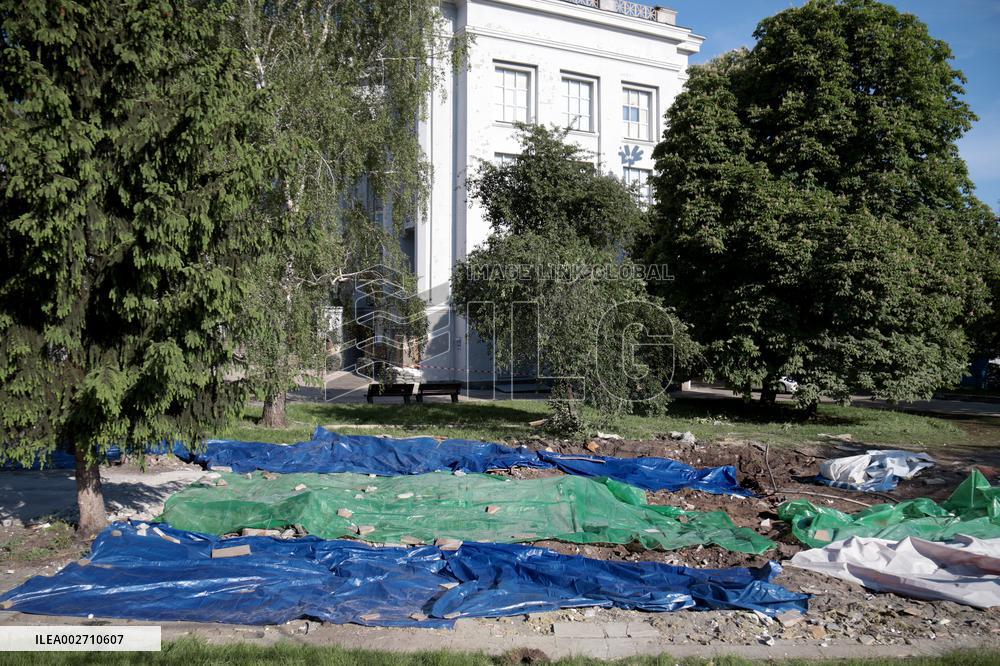 UOC-MP SAF temple dismantled in UNESCO buffer zone in Kyiv overnight