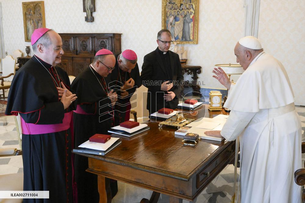 Pope Francis Private Audiences - Vatican