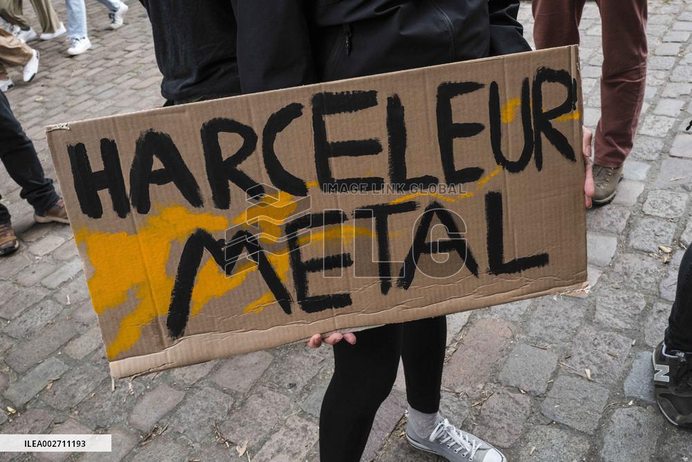 Demonstration During The Passage Of The Olympic Flame - Toulouse