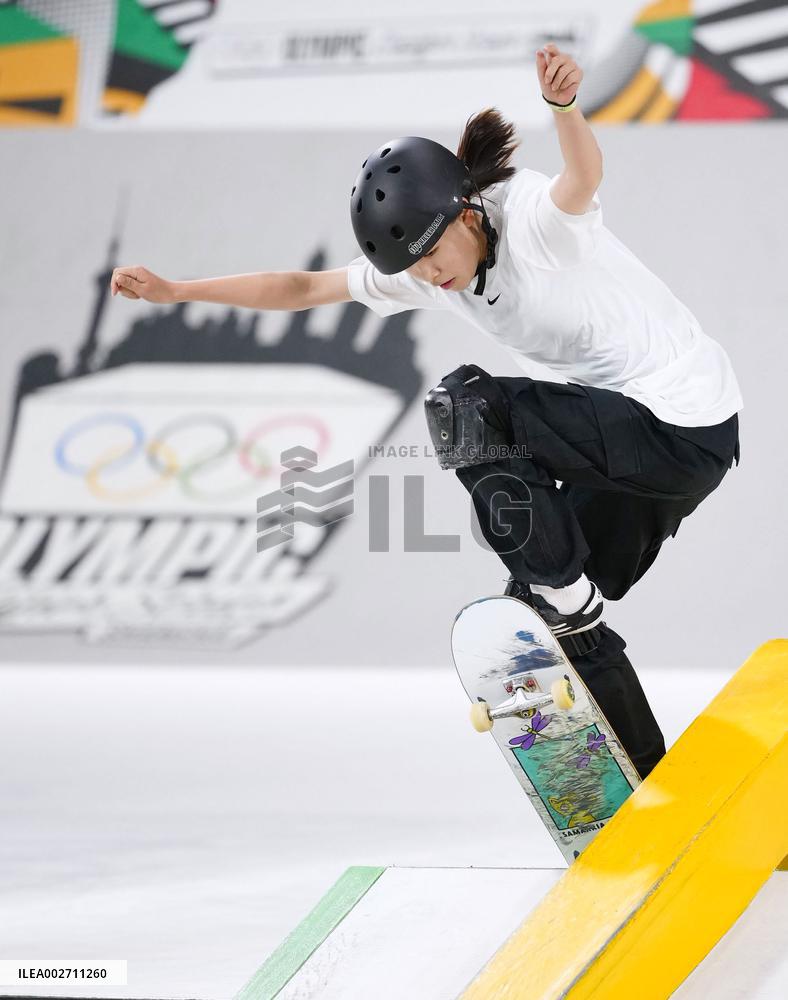Skateboarding: Qualifying meet for Paris Olympics