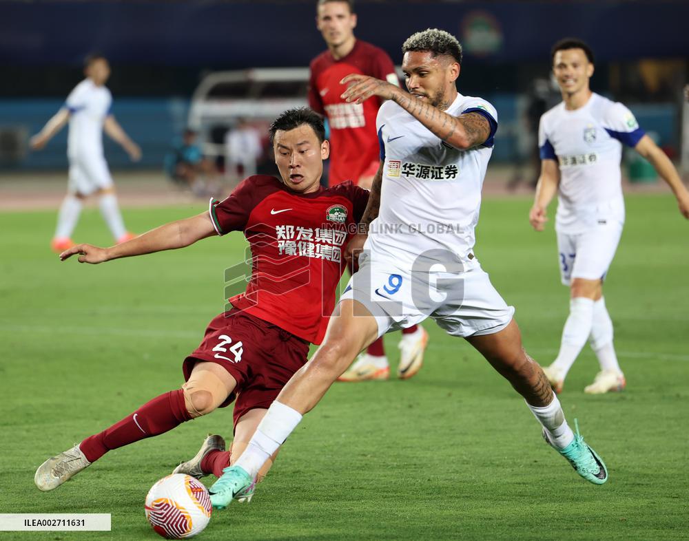 (SP)CHINA-ZHENGZHOU-FOOTBALL-CSL-HENAN VS WUHAN (CN)