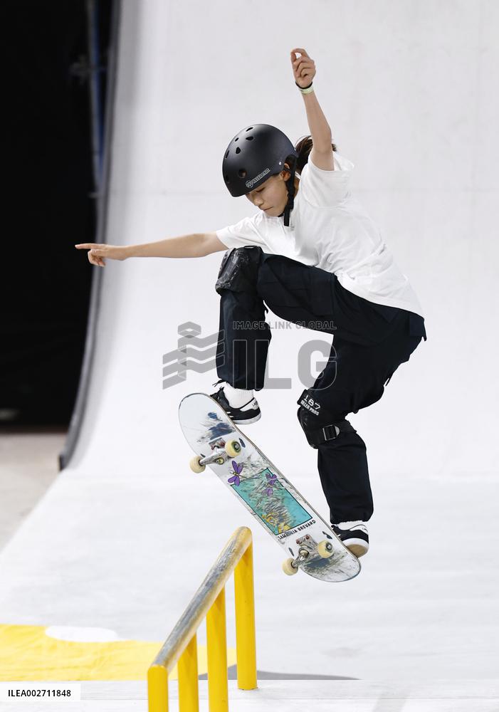 Skateboarding: Qualifying meet for Paris Olympics