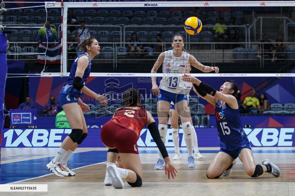 (SP)BRAZIL-RIO DE JANEIRO-VOLLEYBALL-NATIONS LEAGUE-WOMEN-SRB VS THA