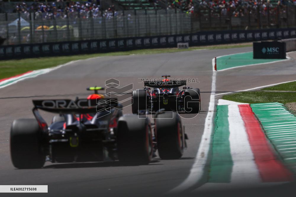 (SP)ITALY-IMOLA-AUTO-F1 GRAND PRIX-PRACTICE SESSION