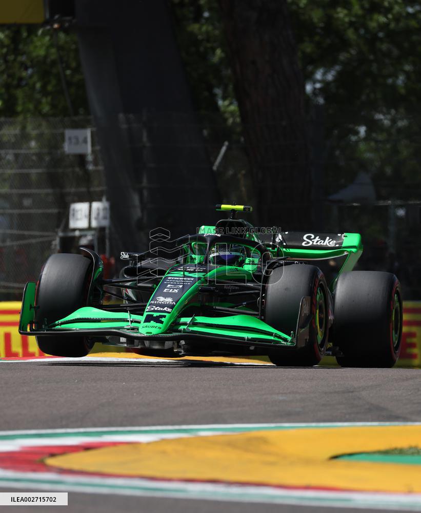 (SP)ITALY-IMOLA-AUTO-F1 GRAND PRIX-PRACTICE SESSION