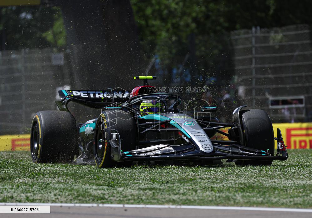 (SP)ITALY-IMOLA-AUTO-F1 GRAND PRIX-PRACTICE SESSION