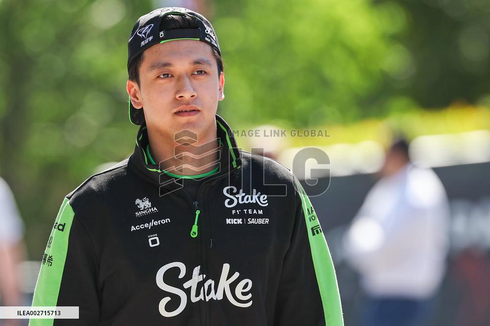 (SP)ITALY-IMOLA-AUTO-F1 GRAND PRIX-PRACTICE SESSION