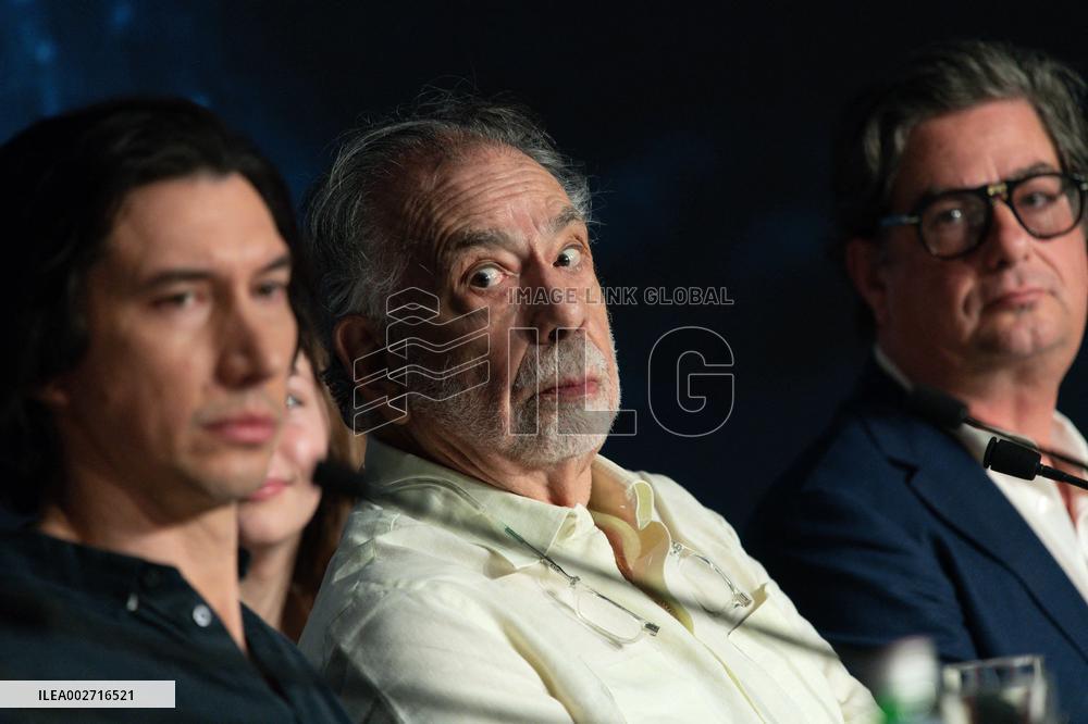 Cannes - Megalopolis Press Conference