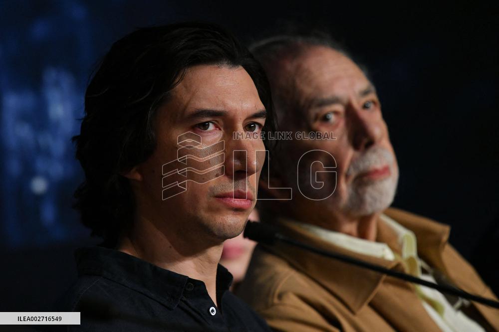 Cannes - Megalopolis Press Conference