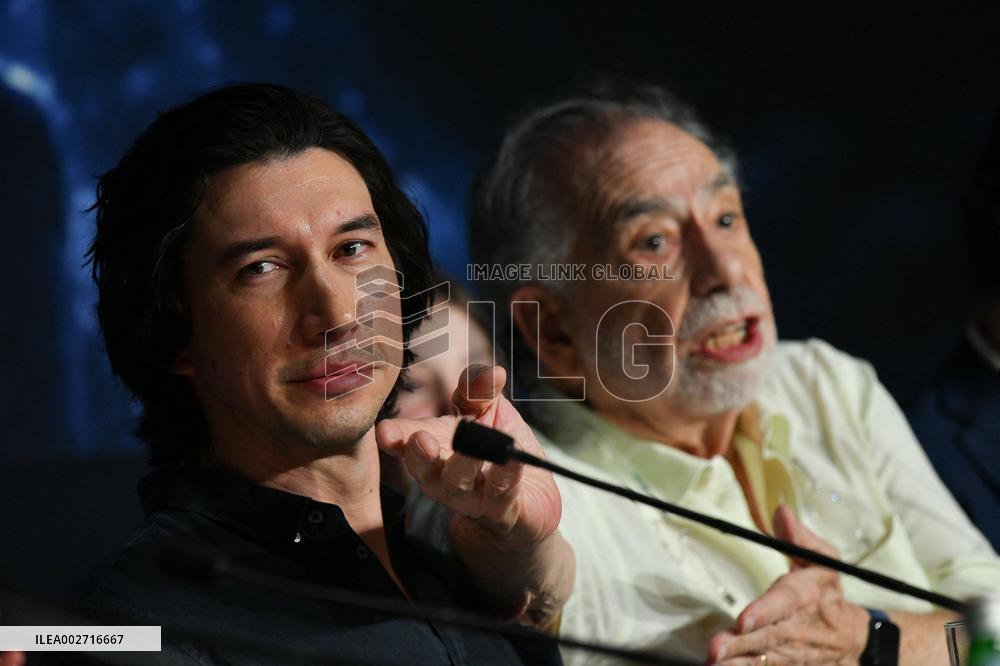 Cannes - Megalopolis Press Conference