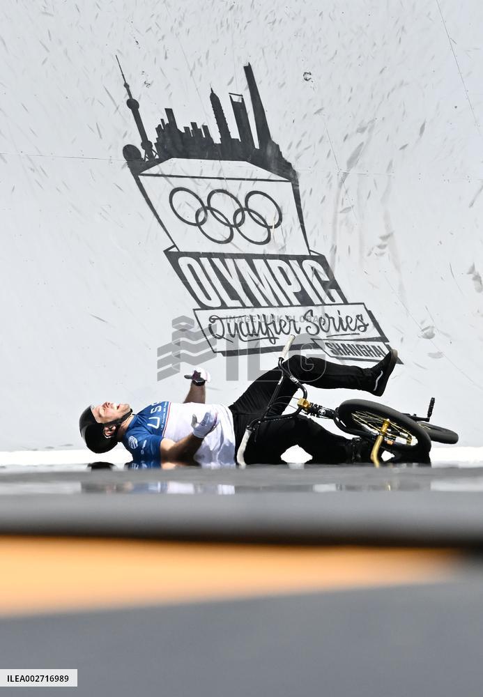 (SP)CHINA-SHANGHAI-OLYMPIC QUALIFIER SERIES SHANGHAI-CYCLING-BMX FREESTYLE-MEN-FINAL(CN)