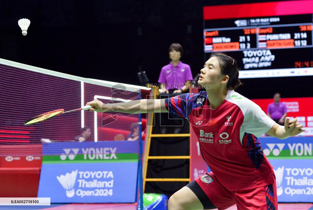 (SP)THAILAND-BANGKOK-BADMINTON-THAILAND OPEN-WOMEN'S SINGLES-SEMIFINAL