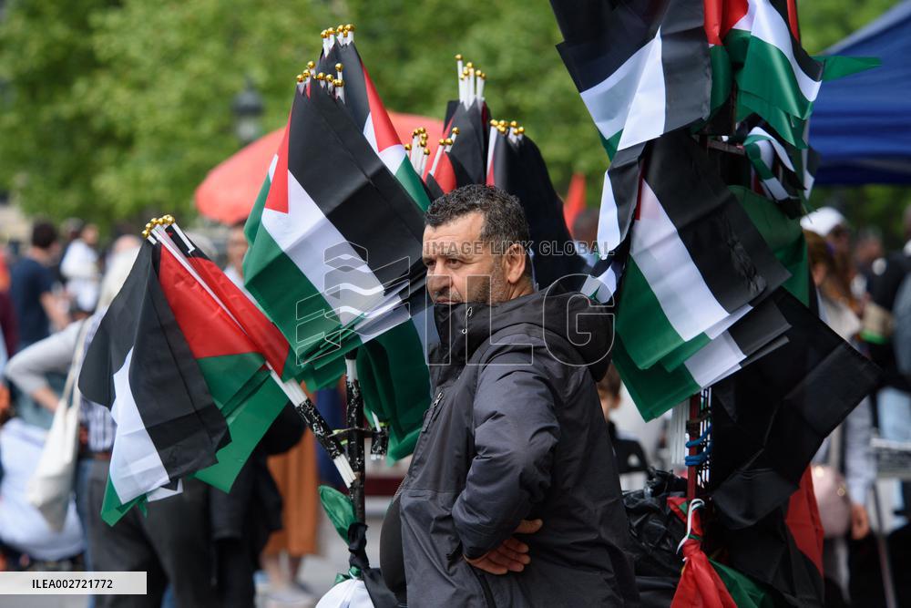 Pro-Palestine Rally - Paris