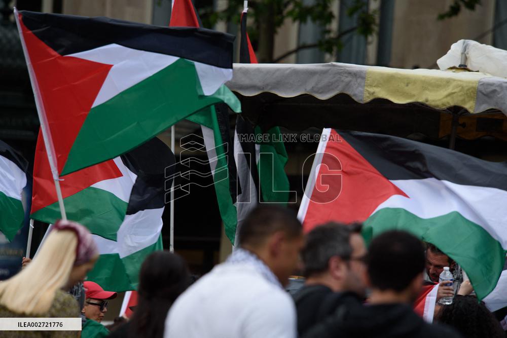 Pro-Palestine Rally - Paris