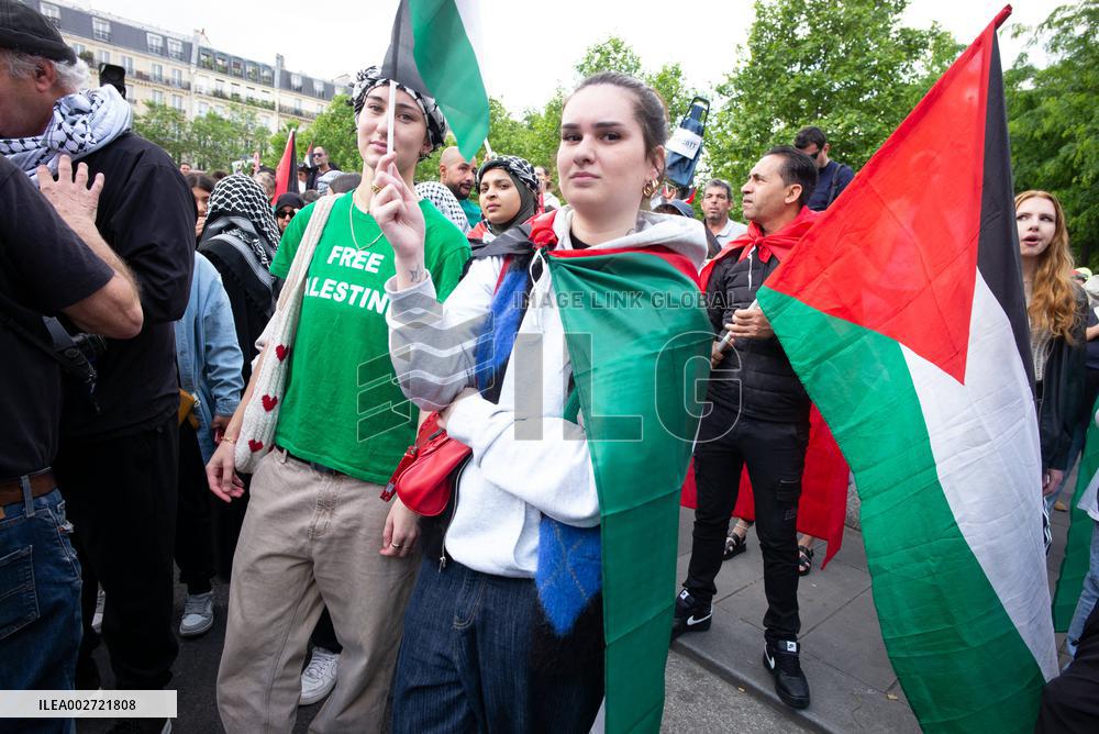 Pro-Palestine Rally - Paris