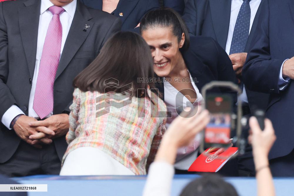 Queen Letizia Attends Copa de SM la Reina Iberdrola - Zaragoza
