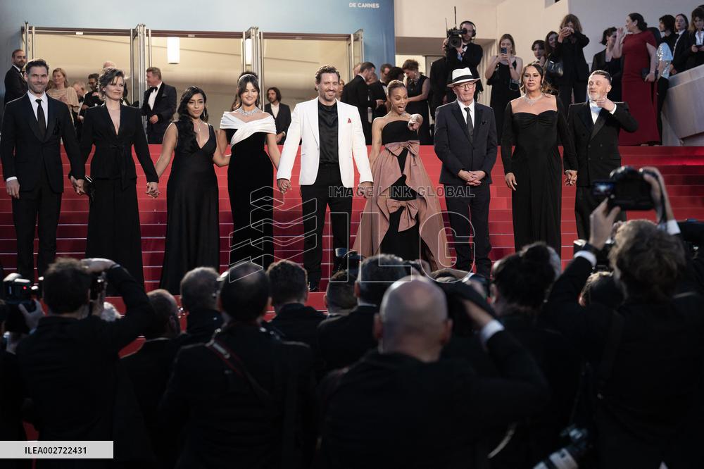 Annual Cannes Film Festival - Emilia Perez Red Carpet - Cannes DN.