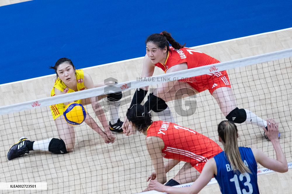 (SP)BRAZIL-RIO DE JANEIRO-VOLLEYBALL-NATIONS LEAGUE-WOMEN-CHN VS SRB