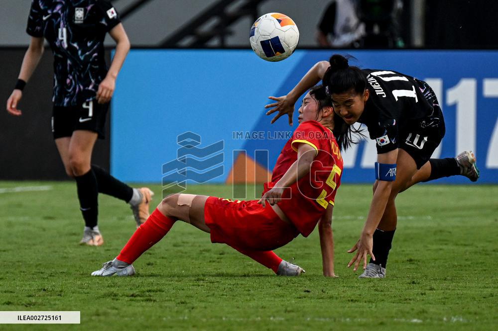 (SP)INDONESIA-BALI-AFC U17 WOMEN'S ASIAN CUP-THIRD PLACE-CHN VS KOR