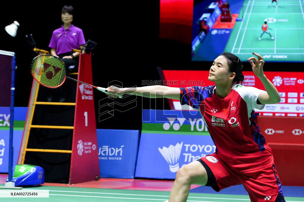 (SP)THAILAND-BANGKOK-BADMINTON-THAILAND OPEN-WOMEN'S SINGLES-FINAL