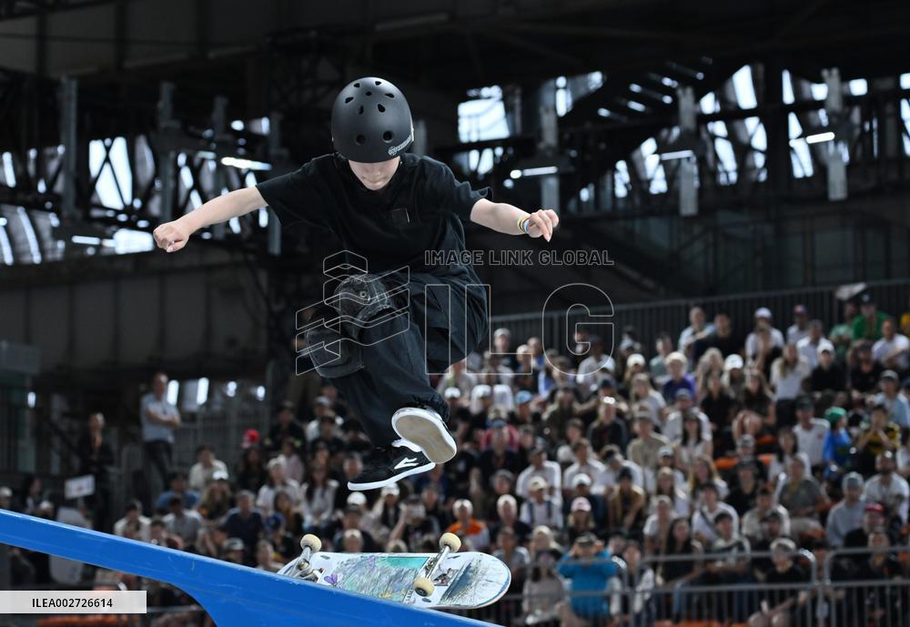 (SP)CHINA-SHANGHAI-OLYMPIC QUALIFIER SERIES SHANGHAI-SKATEBOARDING-WOMEN'S STREET-FINAL (CN)