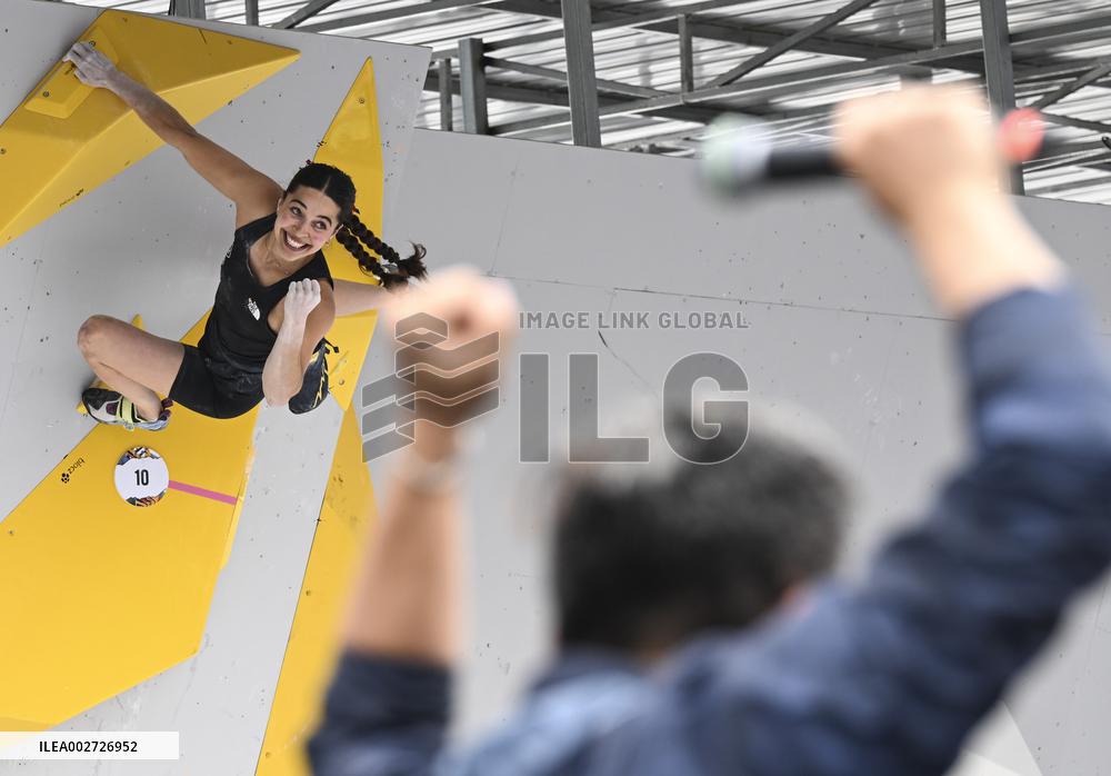 (SP)CHINA-SHANGHAI-OLYMPIC QUALIFIER SERIES SHANGHAI-SPORT CLIMBING-WOMEN'S BOULDER & LEAD-FINAL (CN)