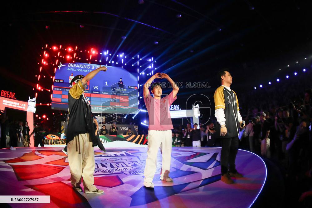 (SP)CHINA-SHANGHAI-OLYMPIC QUALIFIER SERIES SHANGHAI-BREAKING-B-BOYS-FINALS (CN)