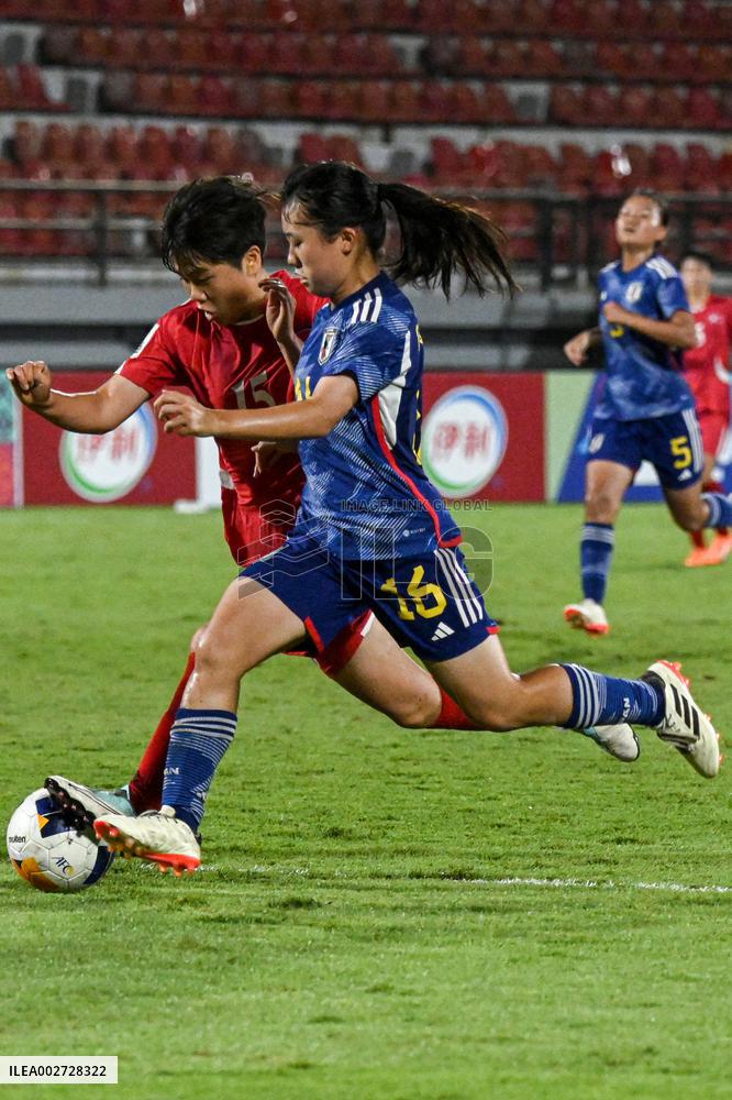 (SP)INDONESIA-BALI-AFC U17 WOMEN'S ASIAN CUP-2024-FINAL-DPRK VS JPN