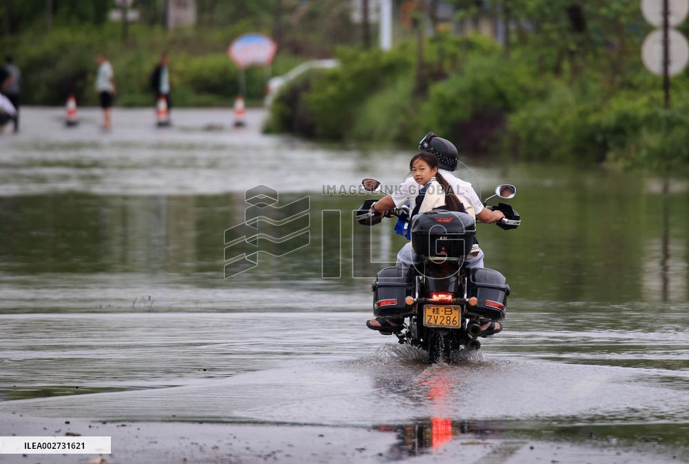 Rainstorm Hit Liuzhou